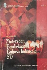 Materi dan pembelajaran bahasa indonesia sd