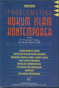 Problematika hukum islam kontemporer