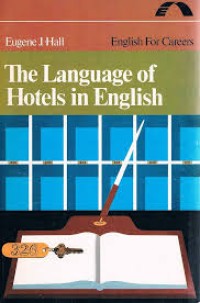 The language of hotels in english